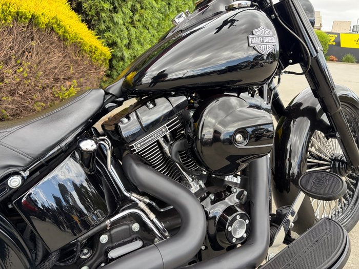 2017 HARLEY-DAVIDSON FLSS SOFTAIL SLIM S Black