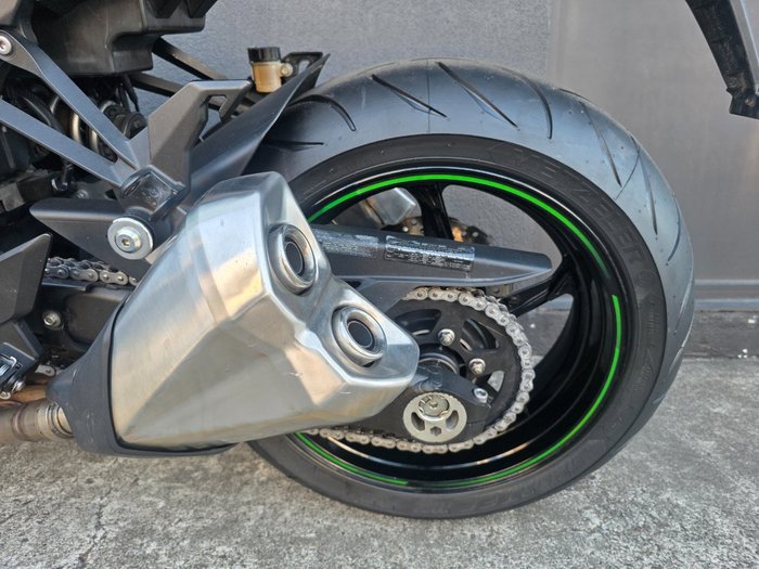 2012 Kawasaki Z1000 GREEN