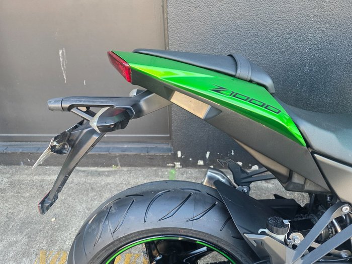 2012 Kawasaki Z1000 GREEN