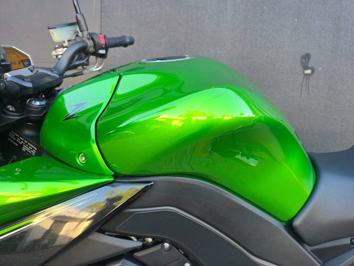 2012 Kawasaki Z1000 GREEN