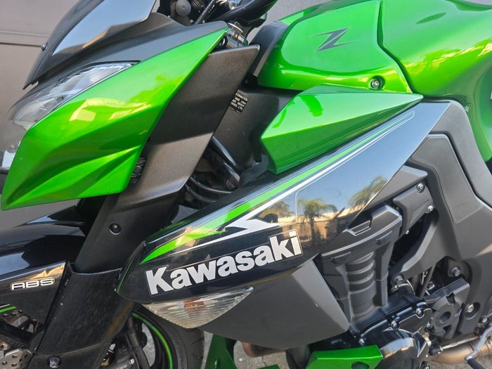 2012 Kawasaki Z1000 GREEN