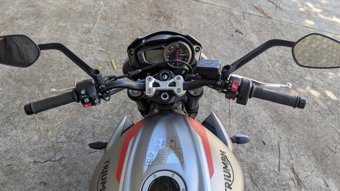 2021 Triumph STREET TRIPLE R Silver