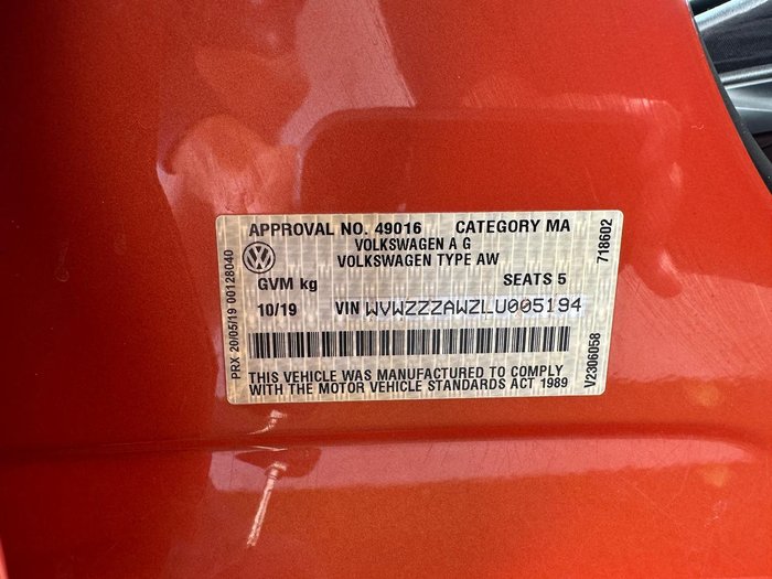 2019 Volkswagen Polo 85TSI Style