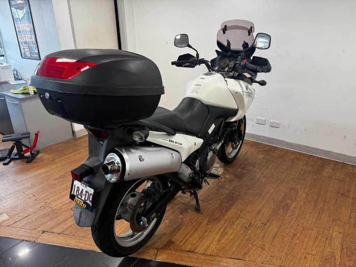 2008 Suzuki DL650 V-STROM WHITE