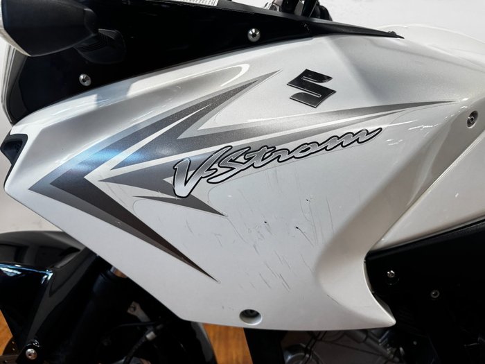 2008 Suzuki DL650 V-STROM WHITE