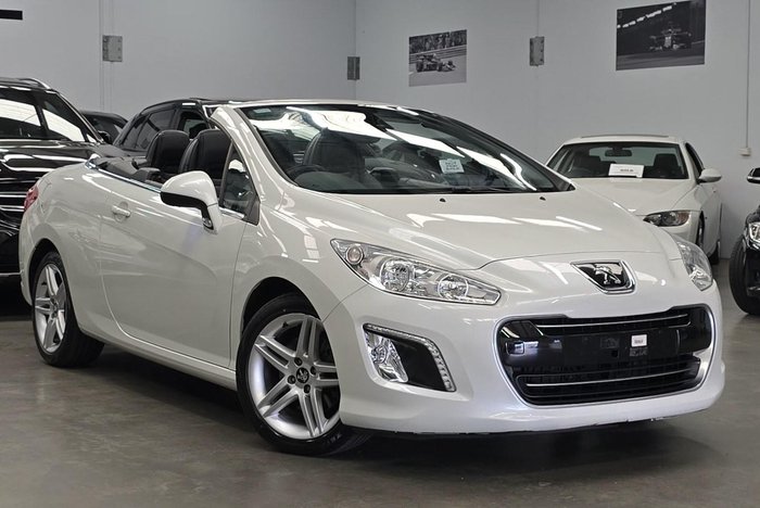 2011 Peugeot 308 CC Allure T7 MY12 Pearl White