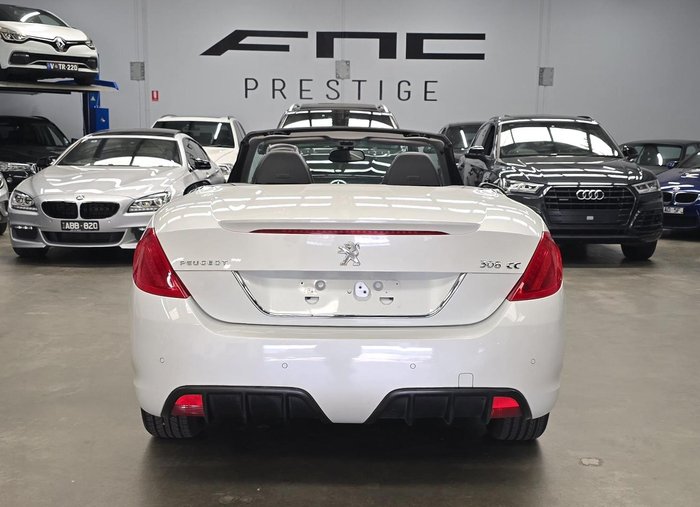 2011 Peugeot 308 CC Allure T7 MY12 Pearl White