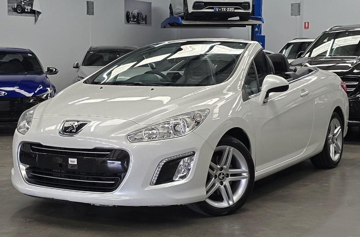 2011 Peugeot 308 CC Allure T7 MY12 Pearl White
