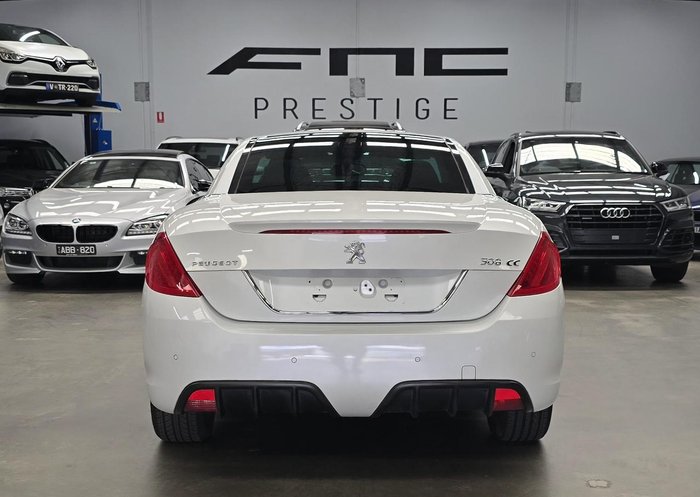 2011 Peugeot 308 CC Allure T7 MY12 Pearl White