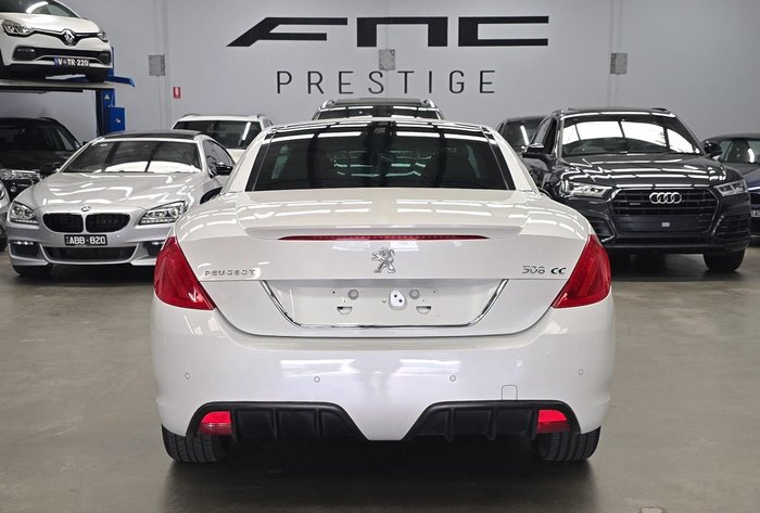 2011 Peugeot 308 CC Allure T7 MY12 Pearl White