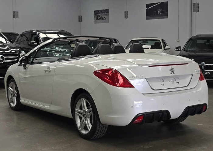2011 Peugeot 308 CC Allure T7 MY12 Pearl White