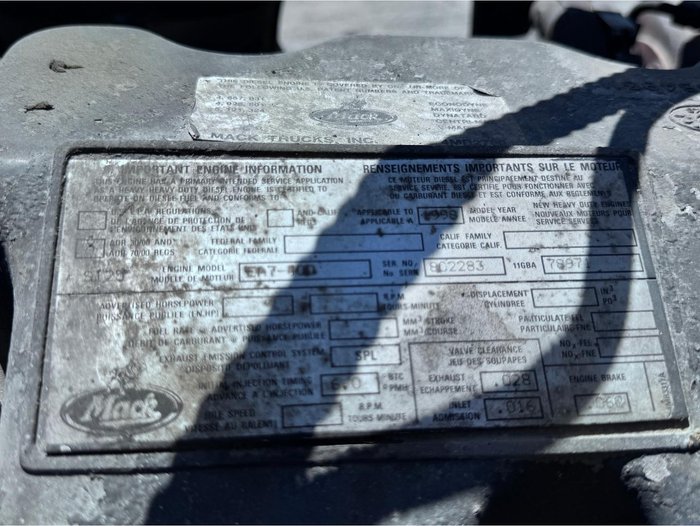 1998 Mack Prime Mover Ch