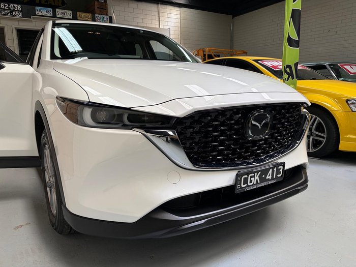 2023 Mazda CX-5 G25 Maxx Sport KF Series Rhodium White