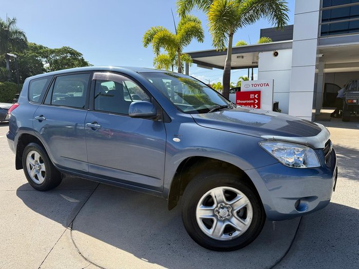 2008 Toyota RAV4 CV ACA33R MY08 4X4 On Demand Blue Storm