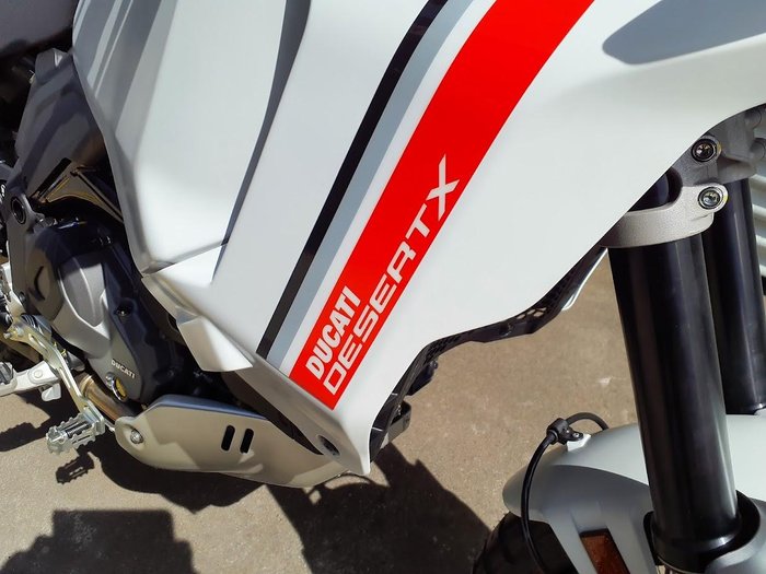 2025 Ducati Desert X Desert X White