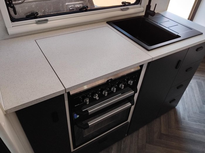 2026 Cadillac RV Ourea Queen Bed Family Van Triple Bunk Victron Package