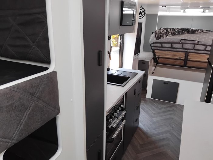 2026 Cadillac RV Ourea Queen Bed Family Van Triple Bunk Victron Package