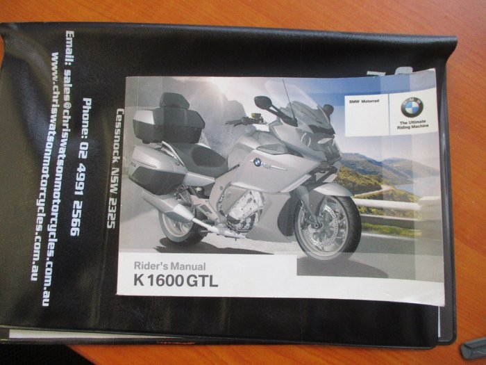 2015 BMW Motorrad K 1600 GT SILVER
