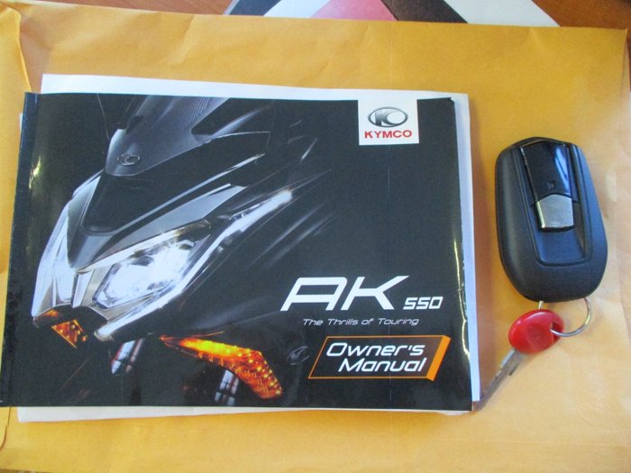 2018 Kymco AK 550 BLACK