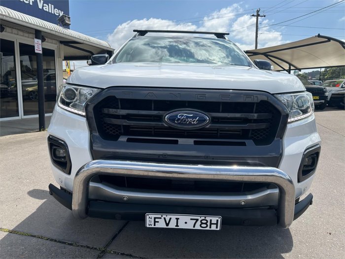 2019 FORD RANGER WILDTRAK 2.0 (4x4) PX MKIII MY19.75 WHITE