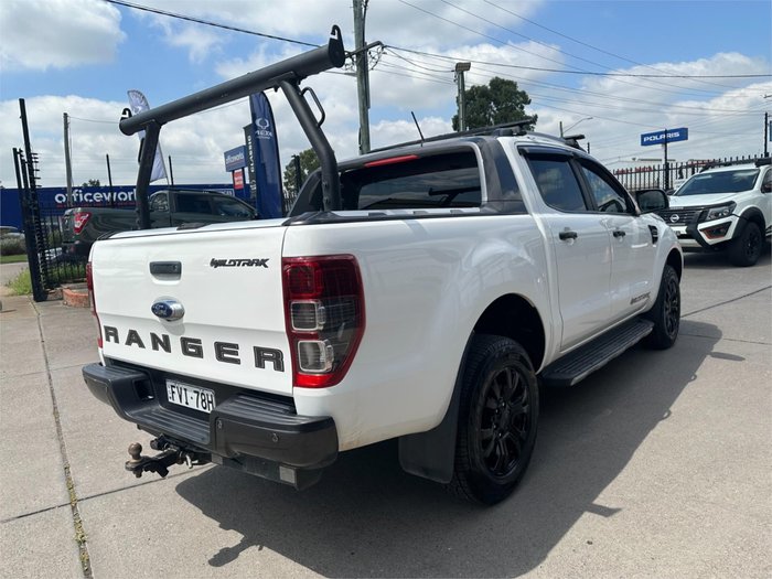 2019 FORD RANGER WILDTRAK 2.0 (4x4) PX MKIII MY19.75 WHITE