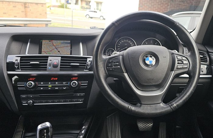 2016 BMW X3 xDrive20d F25 LCI 4X4 Constant Glacier Silver