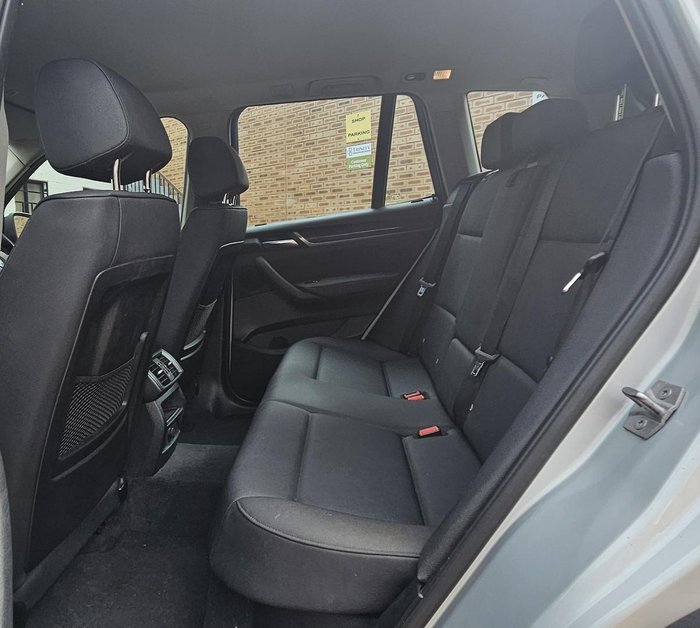 2016 BMW X3 xDrive20d F25 LCI 4X4 Constant Glacier Silver