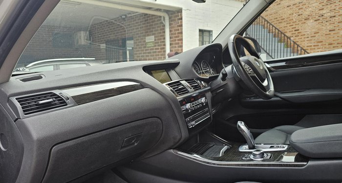 2016 BMW X3 xDrive20d F25 LCI 4X4 Constant Glacier Silver