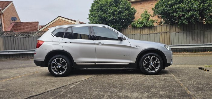 2016 BMW X3 xDrive20d F25 LCI 4X4 Constant Glacier Silver