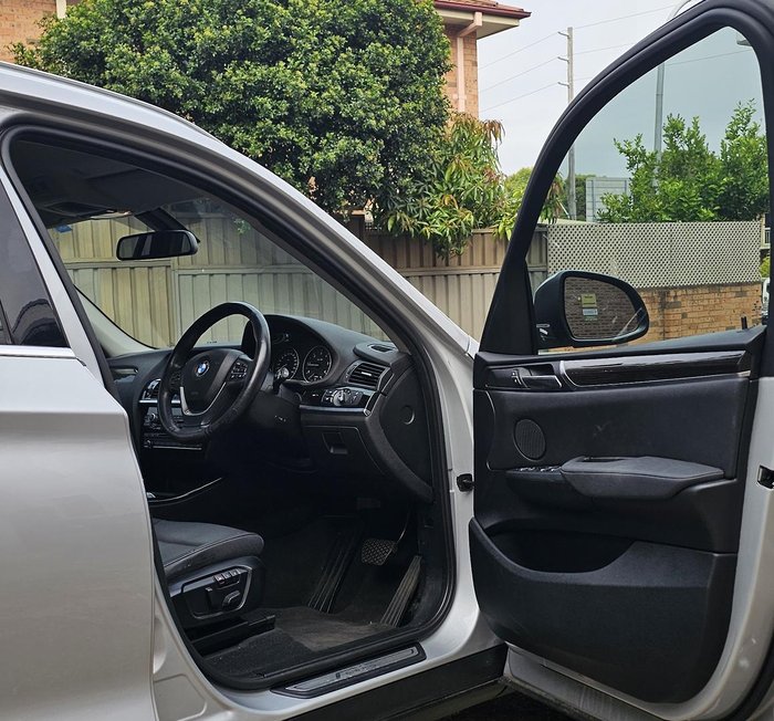 2016 BMW X3 xDrive20d F25 LCI 4X4 Constant Glacier Silver