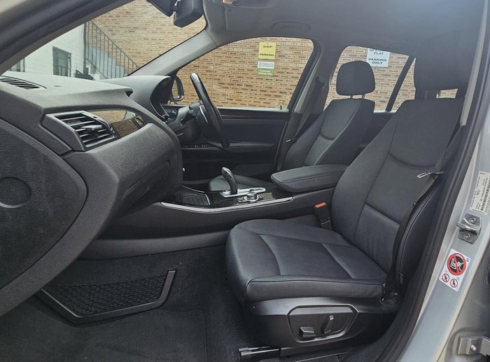 2016 BMW X3 xDrive20d F25 LCI 4X4 Constant Glacier Silver