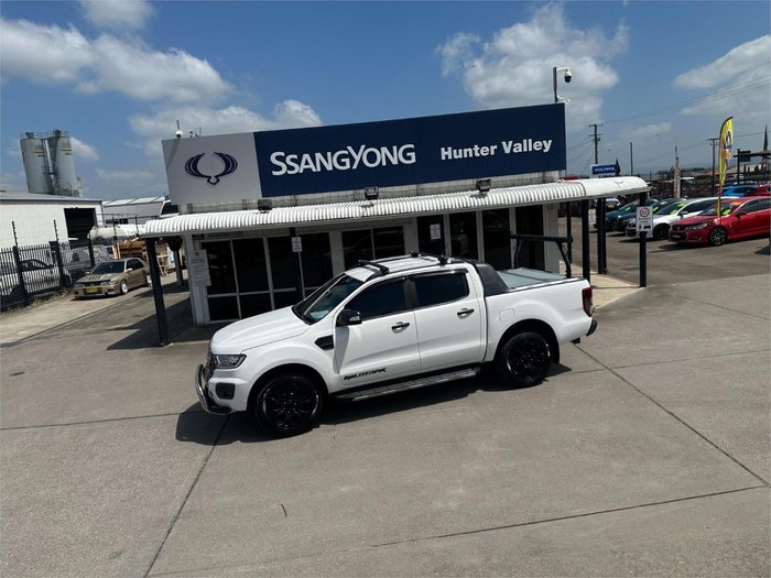 2019 Ford Ranger Wildtrak PX MkIII MY19.75 4X4 Dual Range Arctic White