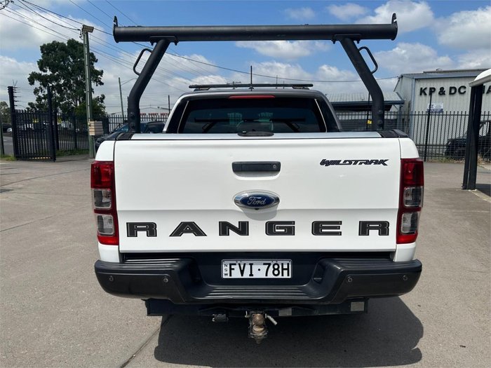 2019 Ford Ranger Wildtrak PX MkIII MY19.75 4X4 Dual Range Arctic White