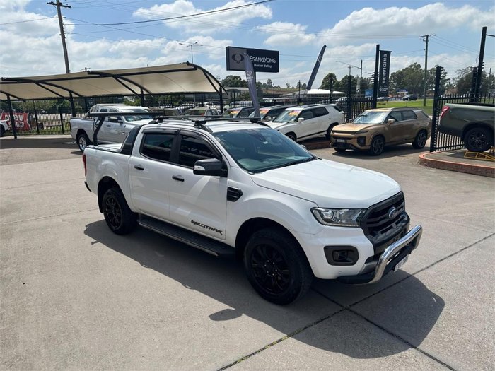 2019 Ford Ranger Wildtrak PX MkIII MY19.75 4X4 Dual Range Arctic White