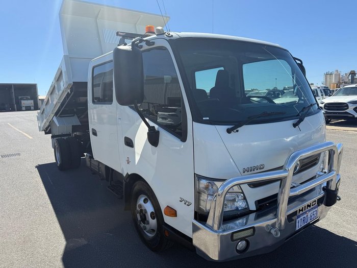 2017 Hino 300 717 , 7 SEAT DUAL CAB, 3.8m TIPPER, X SHIRE