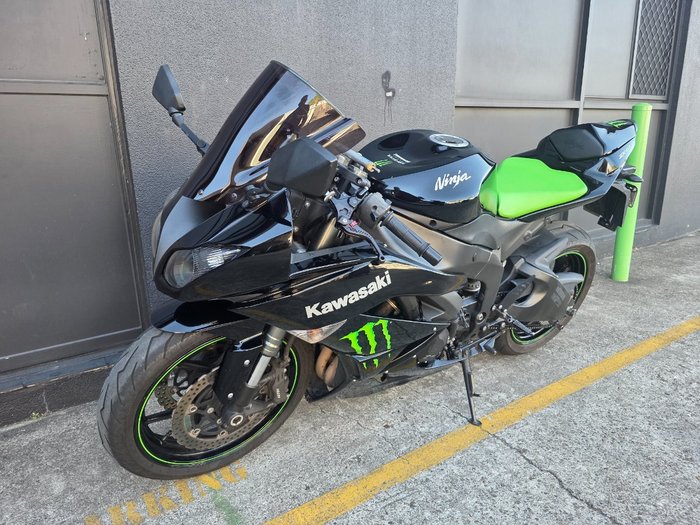2009 Kawasaki ZX-6R (ZX636) NINJA BLACK