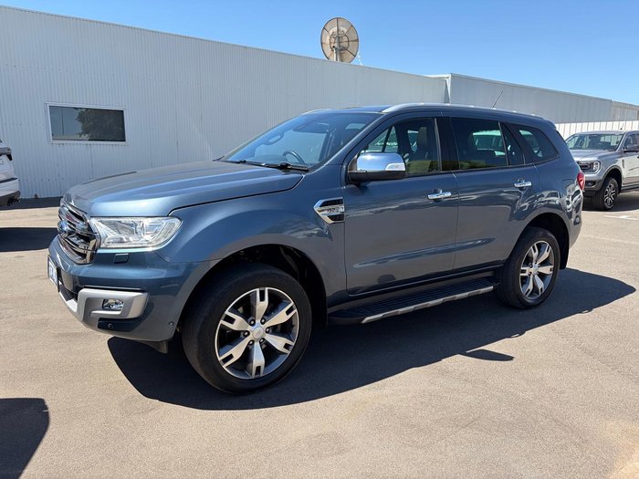 2015 Ford Everest Titanium UA 4X4 Dual Range Blue Reflex