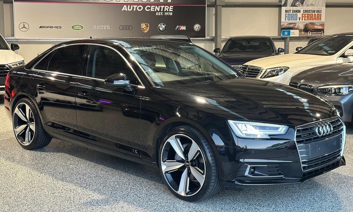 2017 Audi A4 sport B9 MY17 Four Wheel Drive Brilliant Black