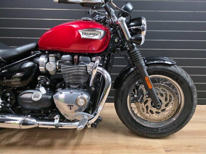 2018 TRIUMPH BONNEVILLE SPEEDMASTER Red