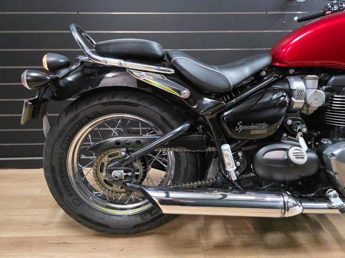 2018 TRIUMPH BONNEVILLE SPEEDMASTER Red