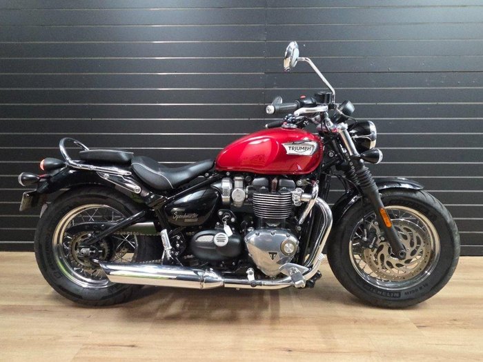 2018 TRIUMPH BONNEVILLE SPEEDMASTER Red