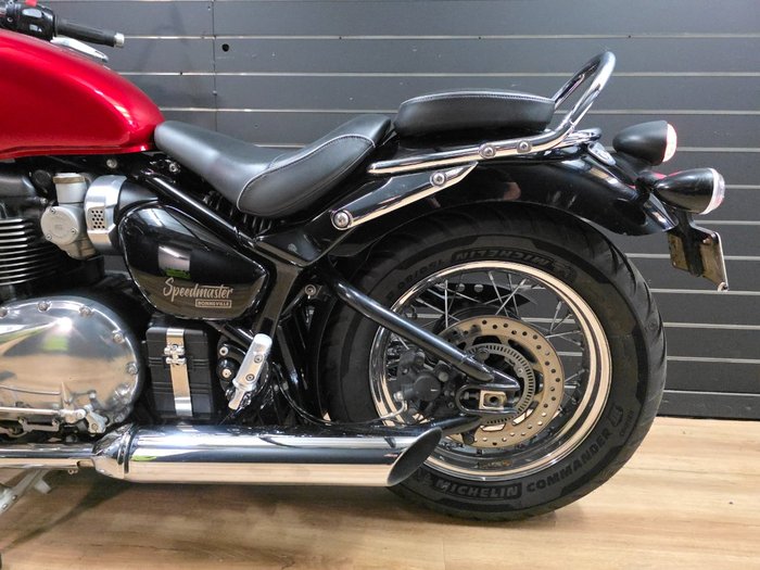 2018 TRIUMPH BONNEVILLE SPEEDMASTER Red