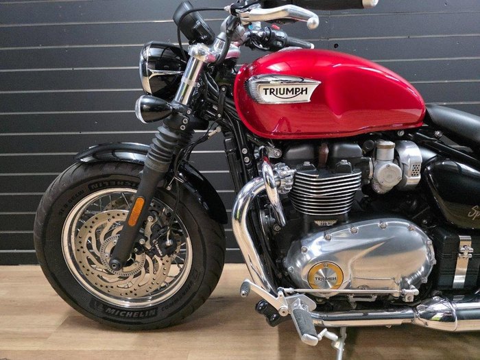 2018 TRIUMPH BONNEVILLE SPEEDMASTER Red