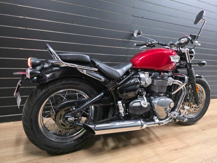 2018 TRIUMPH BONNEVILLE SPEEDMASTER Red