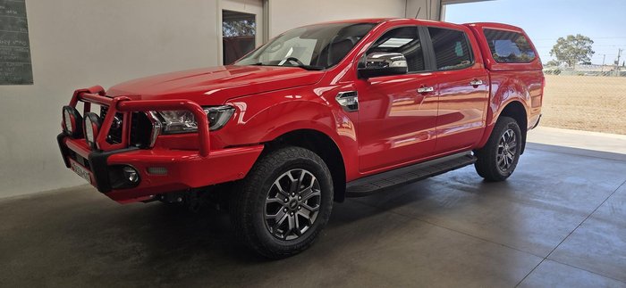 2021 Ford Ranger XLT PX MkIII MY21.25 4X4 Dual Range True Red