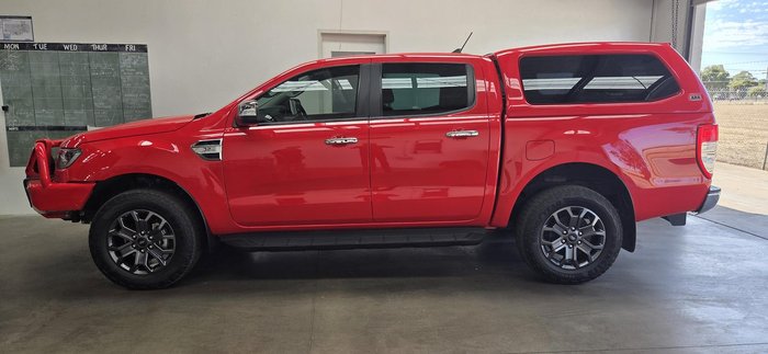2021 Ford Ranger XLT PX MkIII MY21.25 4X4 Dual Range True Red