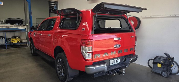 2021 Ford Ranger XLT PX MkIII MY21.25 4X4 Dual Range True Red
