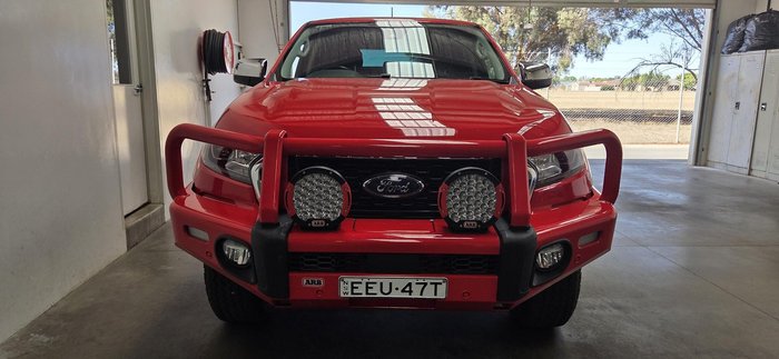 2021 Ford Ranger XLT PX MkIII MY21.25 4X4 Dual Range True Red