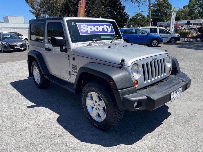 2010 Jeep Wrangler Sport JK MY10 4X4 Stone White