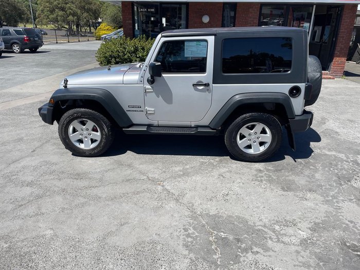 2010 Jeep Wrangler Sport JK MY10 4X4 Bright Silver